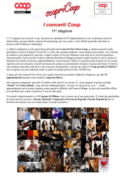 Locandina del Concerto