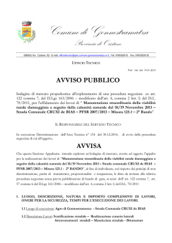 AVVISO [file ] - Regione Autonoma della Sardegna