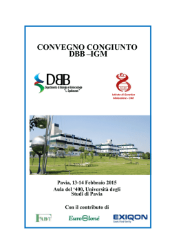 Programma - Fondazione Adriano Buzzati