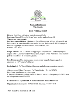 2015.02.21-22 week-end sulla neve