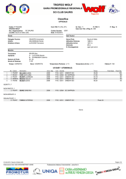 classifica slalom pulcini promozionale 1-2