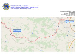 MAPPA distrettuale San Gimignano
