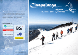 Ciaspalonga - AgendaLugano