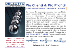 Pi&ugrave; Clienti Pi&ugrave; Profitti x paolo-1 [Sola lettura]