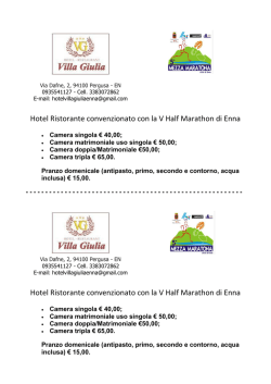 Esercizi convenzionati