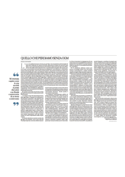 ︎ Scarica il pdf - Scienza in Rete