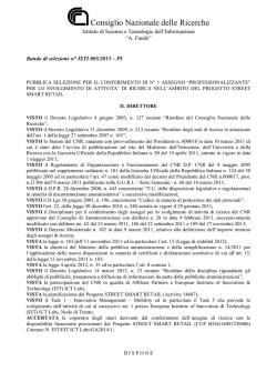 Bando AR ISTI 005-2015- PI