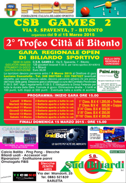 CSB GAMES 2 - fibis bari bat