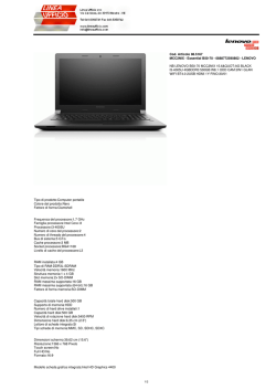 Lenovo B50-70 - Linea ufficio