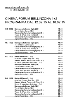 CINEMA IDEAL GIUBIASCO 1+2