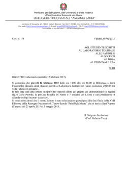 Laboratorio teatrale