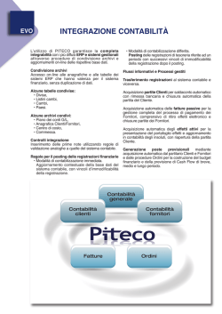 INTEGRAZIONE CONTABILIT&Agrave;