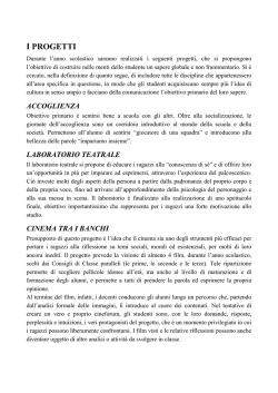 I PROGETTI - Home - Istituto San Giuseppe Lugo