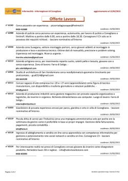 Annunci Informagiovani di Conegliano