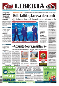 L &laquo;Acquisto Copra,mail falsa