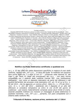 Scarica qui - La Nuova Procedura Civile