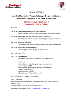 agenda - Rockwell Automation