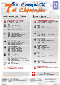 Scarica - Parrocchia Romano Banco
