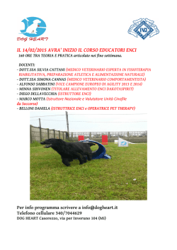 Scarica il Programma