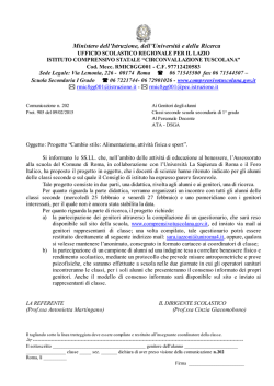 circolare - Comprensivo Tuscolana