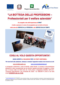 La bottega delle professioni - Azienda Speciale Consortile