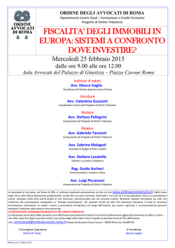 fiscalita` degli immobili in europa: sistemi a confronto dove investire?