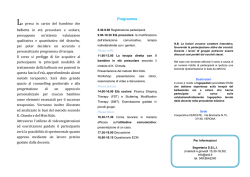 locandina corso balbuzie 2015