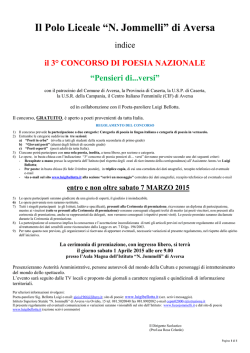 cliccare qui - Liceo Statale N. Jommelli