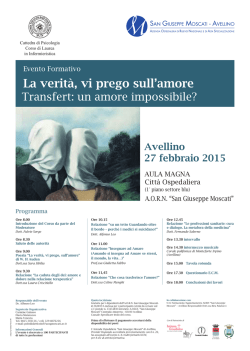 La verit&agrave;, vi prego sull`amore