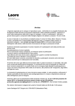 Avviso corso realizzazione botti [file ]