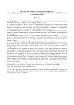 nuova riapertura avviso avvocati