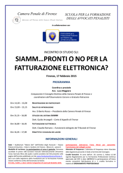 locandina - Camera Penale di Firenze