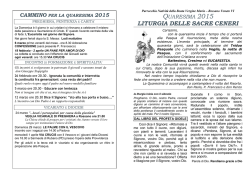 clicca qui - Parrocchia di Rossano Veneto