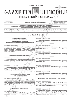 N. 08-Venerd&igrave; 20 Febbraio 2015