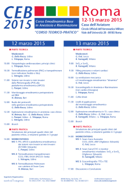 12 marzo 2015 13 marzo 2015