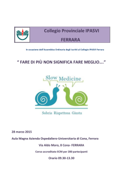 ASSEMBLEA PER GLI ISCRITTI AL COLLEGIO, 28