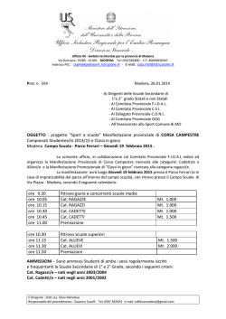 campestre 2015 - Provincia di Modena