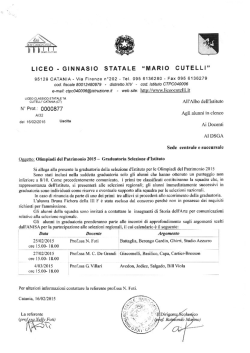 circ. prot. 877 - Liceo Classico "Mario Cutelli"