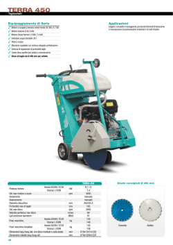 Pdf con scheda tecnica
