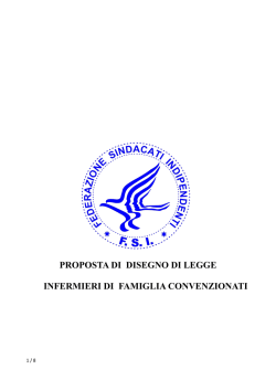 Proposta di disegno di legge - CNI | Coordinamento Nazionale