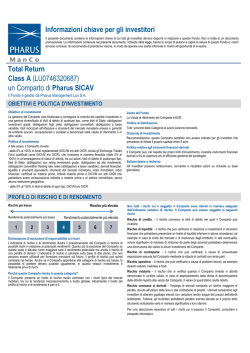 Key Investor Information: LU0746320687