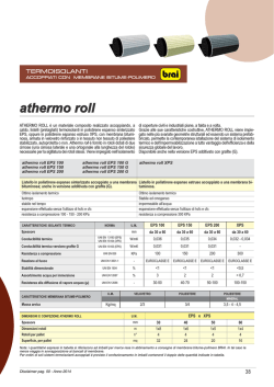 Athermo Roll  - Rappresentanze Granata Sas