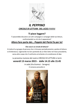 circolo di lettura - Liceo Parini Seregno