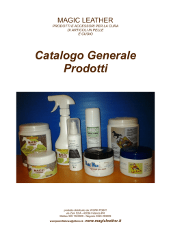 Catalogo Generale Prodotti