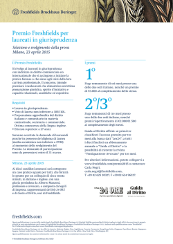 1&ordm; 2&ordm;/3&ordm; - Freshfields