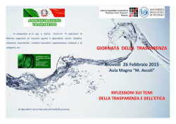 Programma - Policlinico