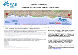Domenica 1 Marzo Giornata nazionale delle ferrovie dimenticate