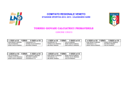 Alleg.Com_64 Calendario Torneo Giovani Calciatrici