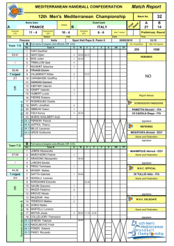 32 FRA-ITA WEB - 12&deg; Men`s MHC Championship