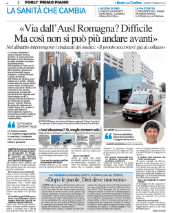 [C-FOR - 2] CARLINO/GIORNALE/FOR/02 17/02/15